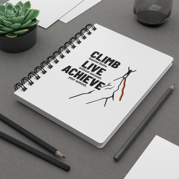 Achieve Your Summit Spiral Bound Journal - Image 4